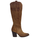 Stivale DIVINE FOLLIE SAL153 - Camoscio taupe